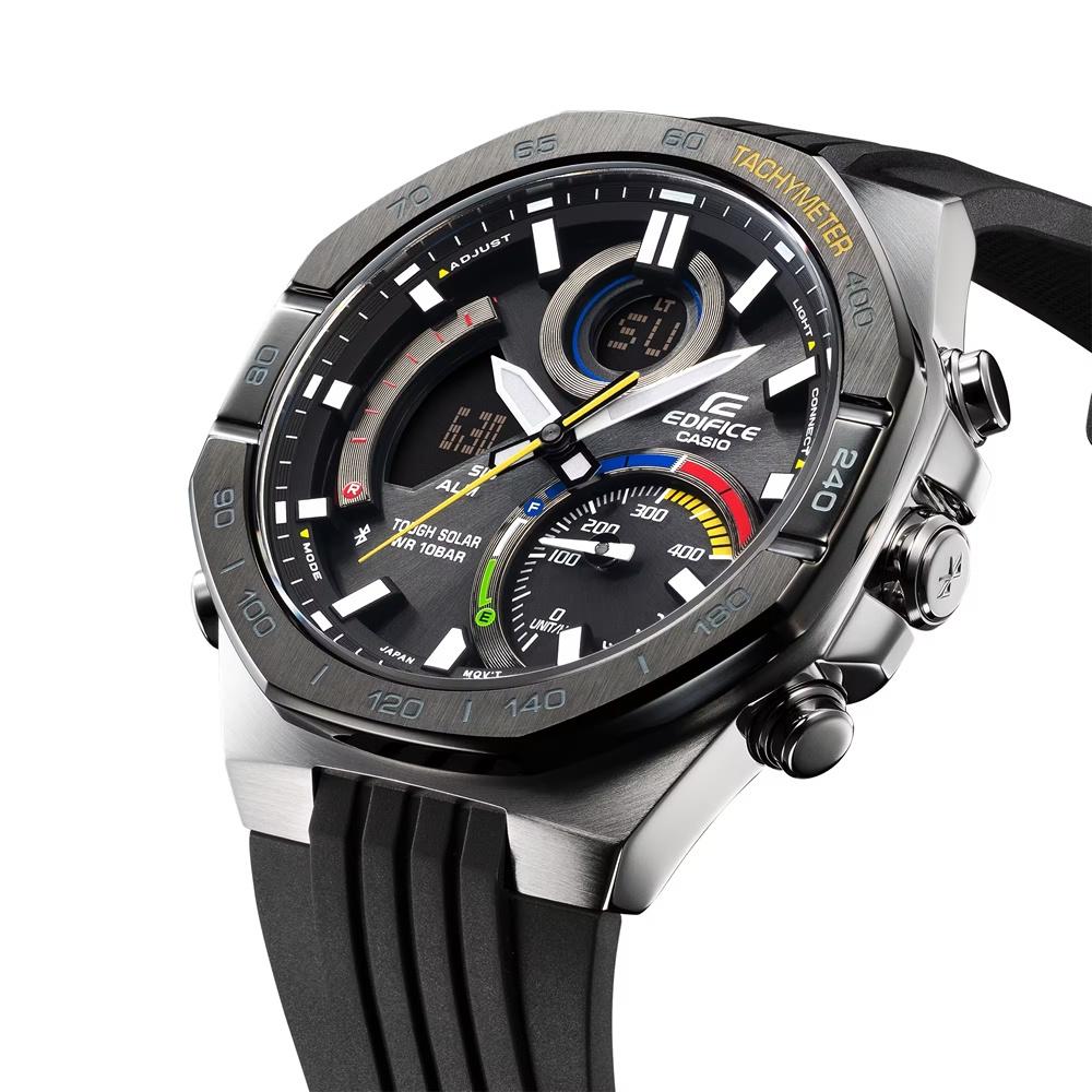 Đồng Hồ Nam Dây Nhựa Casio Edifice ECB-950MP-1A| Năng lượng mặt trời| Bluetooth | ECB-950MP-1A