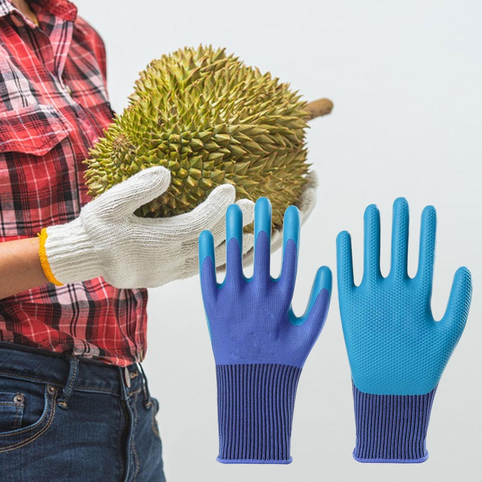 Garden Gloves Durian Peeling Gloves Work Gloves Machine Wash Gardening Tool