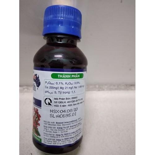 Phân bón lá đa trung lượng POWER FISH dịch ép từ cá biển nhập khẩu từ Úc - chai 100ml