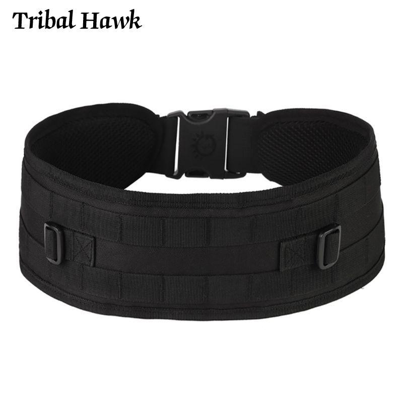 Chiến Thuật Quân Đội Dây Quân Airsoft Molle Mềm Lót Thắt Lưng Nam Săn Đa Sử Dụng Rộng Bụng Phụ Kiện Thiết Bị
