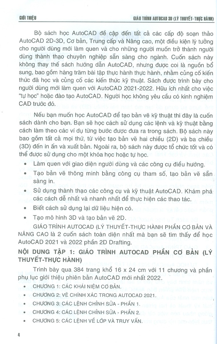 Giáo Trình Autocad 3D - Lý Thuyết-Thực Hành _STK