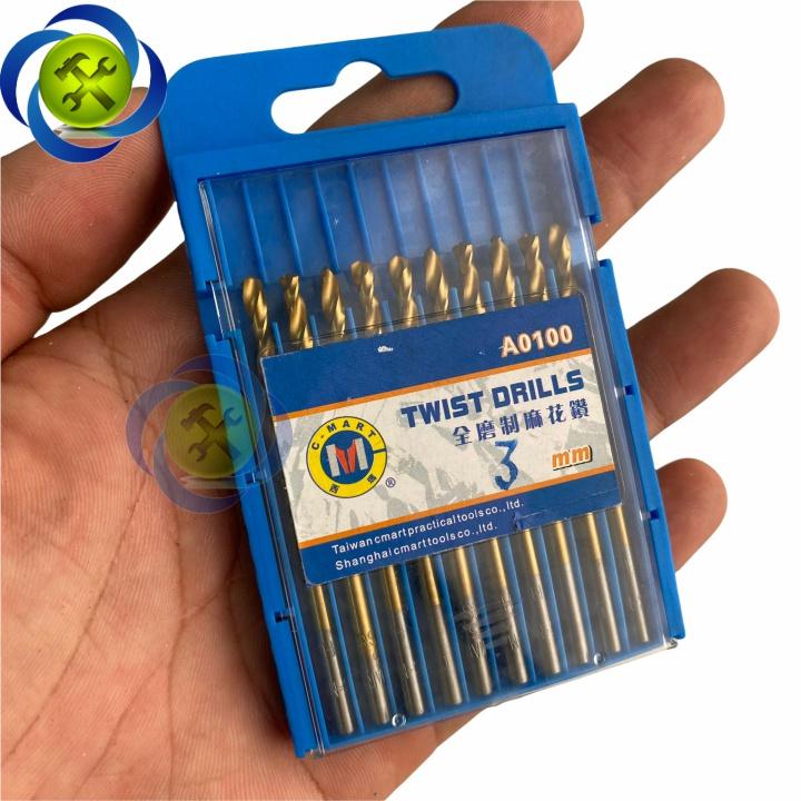Mũi khoan sắt 3mm C-Mart A0100-3