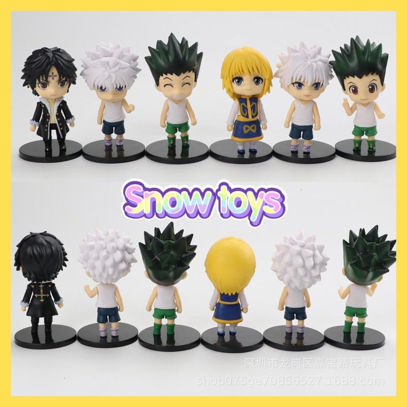 Mô hình Hunter X Hunter - Thợ săn HXH - Gon Killua Kurapika Kuroro Lucifer - Cao 9,5~11cm