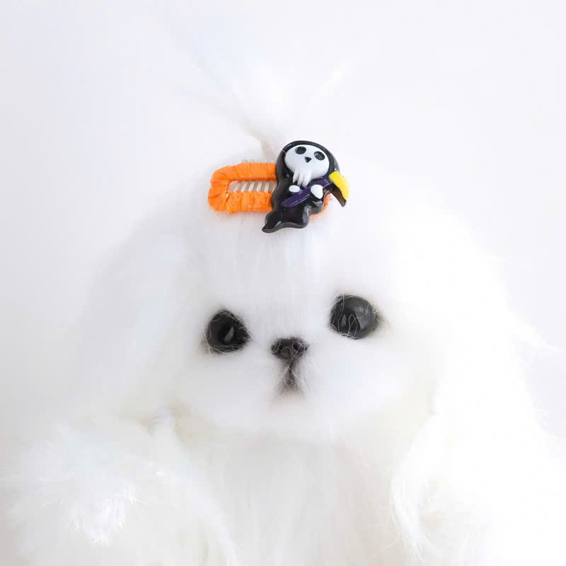 NƠ KẸP TÓC BUỘC TÓC CÀI TÓC THỜI TRANG DỄ THƯƠNG HALLOWEEN MÃ 35 CHO THÚ CƯNG CHÓ MÈO