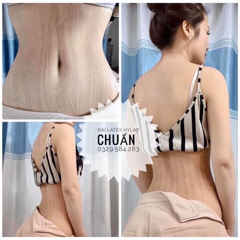 Gen nịt bụng cao cấp - Đai định hình chuẩn Hy Lạp - Đai latex giảm mỡ sau sinh