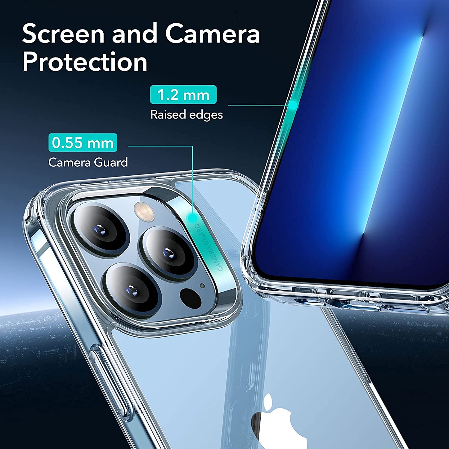 Ốp Lưng Cho iPhone 13 / 13 Pro / 13 Pro Max ESR Classic Hybrid Shock-Absorbing Case - Hàng Nhập Khẩu