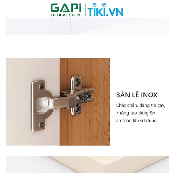 Tủ quần áo Shelf đa năng GAPI, tủ treo quần áo thông minh 2 cánh mở kết hợp ngăn đựng đồ hiện đại GP129