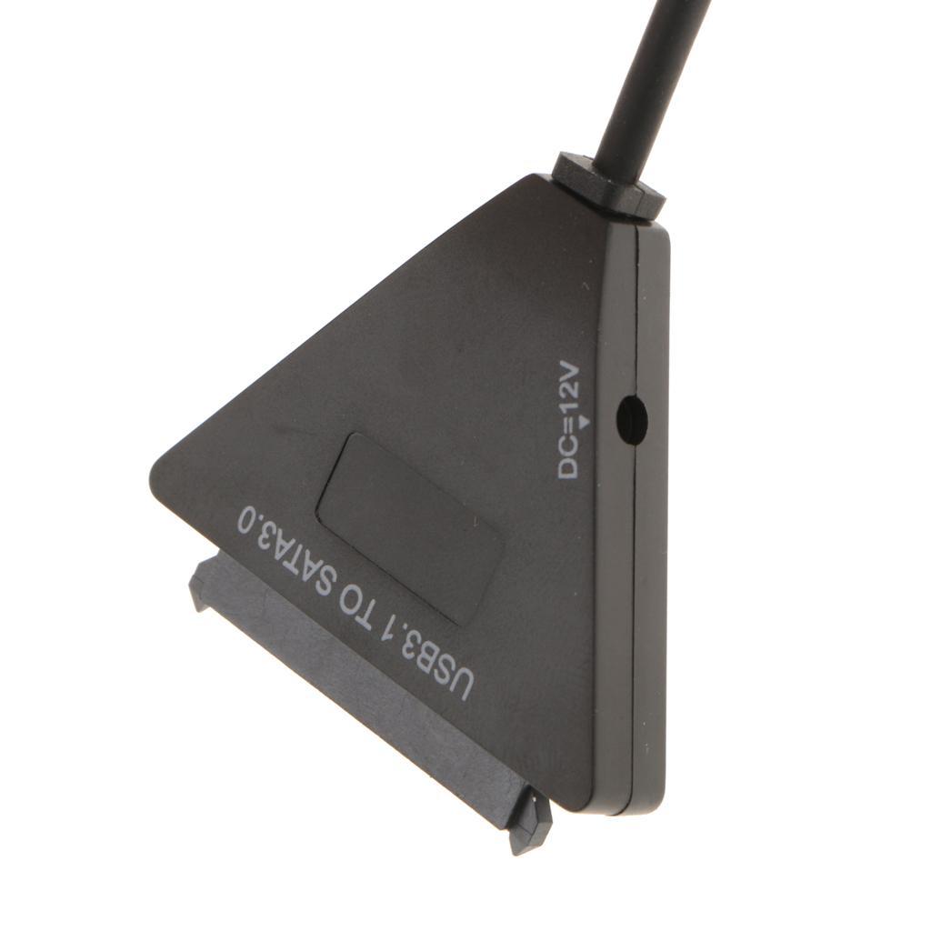 USB 3.1 to SATA3.0 Adapter Cable Converter for 2.5 3.5 Inch Hard Drive Disk
