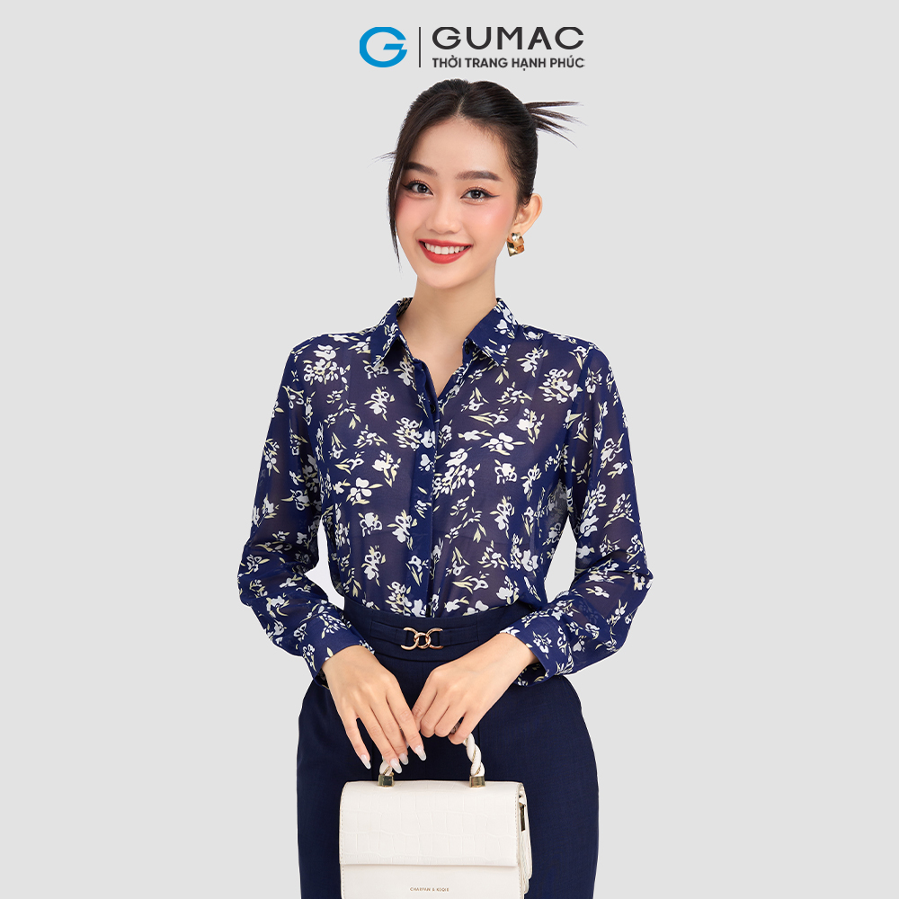 Quần ống đứng lưng kiểu GUMAC QD03041