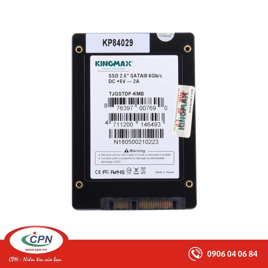 Ổ cứng thể rắn SSD Kingmax 240GB SMV32 - 2.5&quot;, SATA 6Gbps, 540/300MBps - KM240GSMV32 - Hàng Chính Hãng