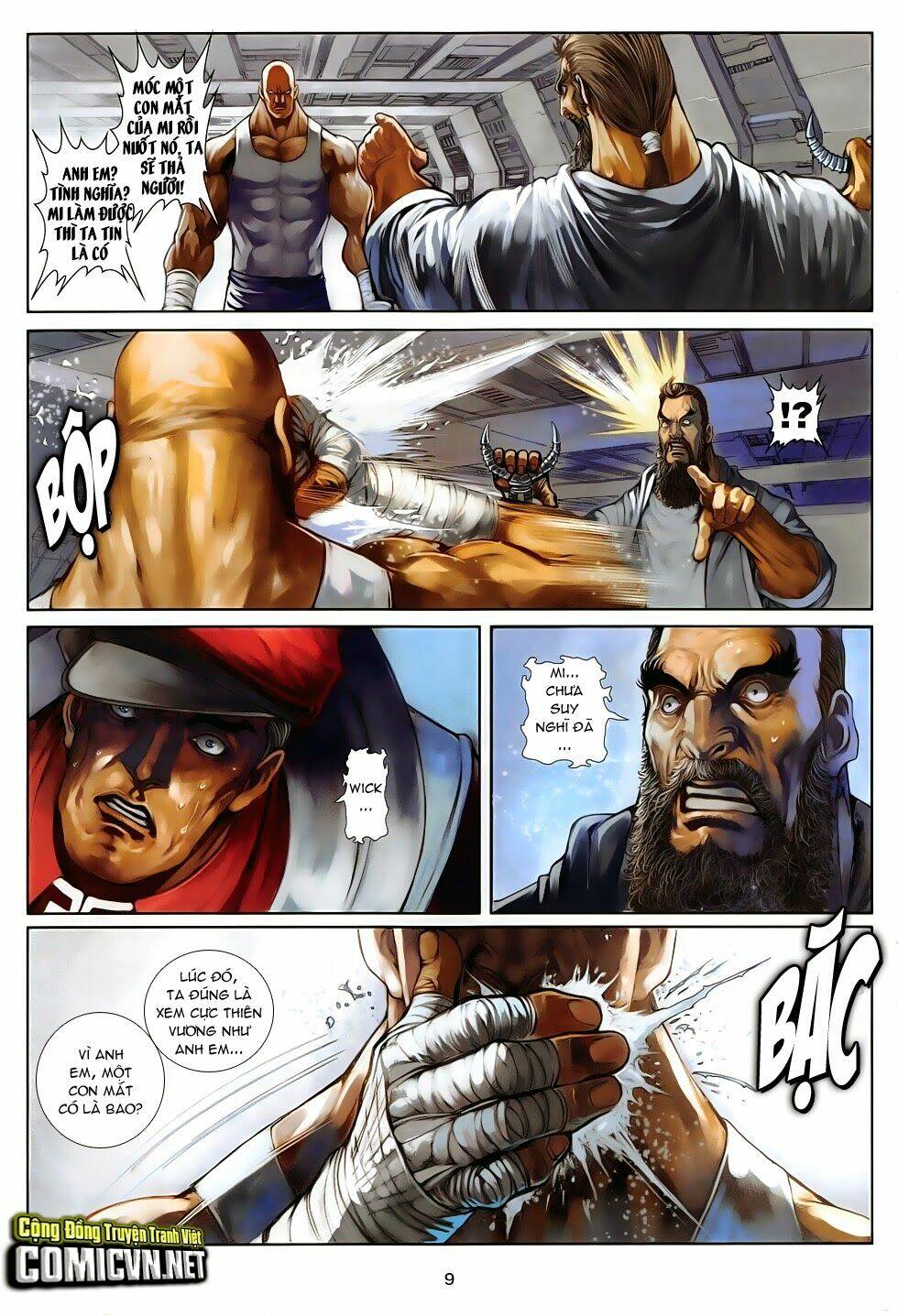 ba động quyền z hadouken zero chapter 13 9