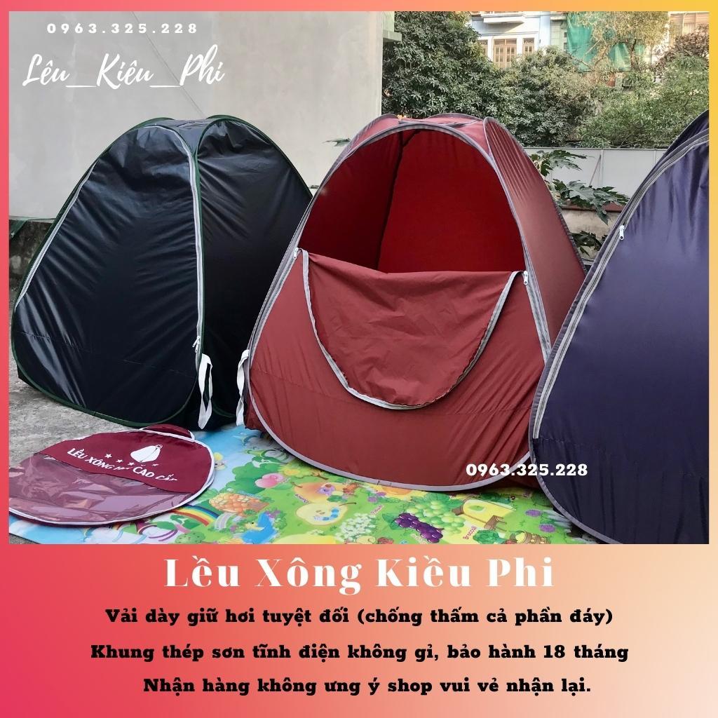 Lều xông hơi sau sinh gấp gọn - Lều Xông hơi tại nhà tự bung màu ngẫu nhiên thương hiệu Kiều Phi