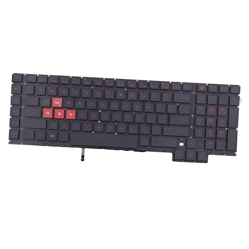 Replacement US English Backlit Keyboard for Omen 17-AN Part