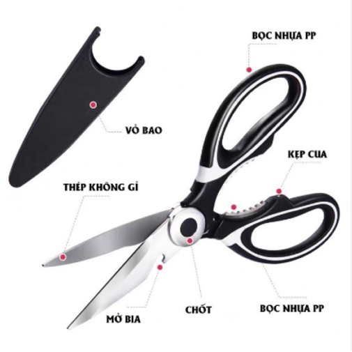 Kéo bếp Thép