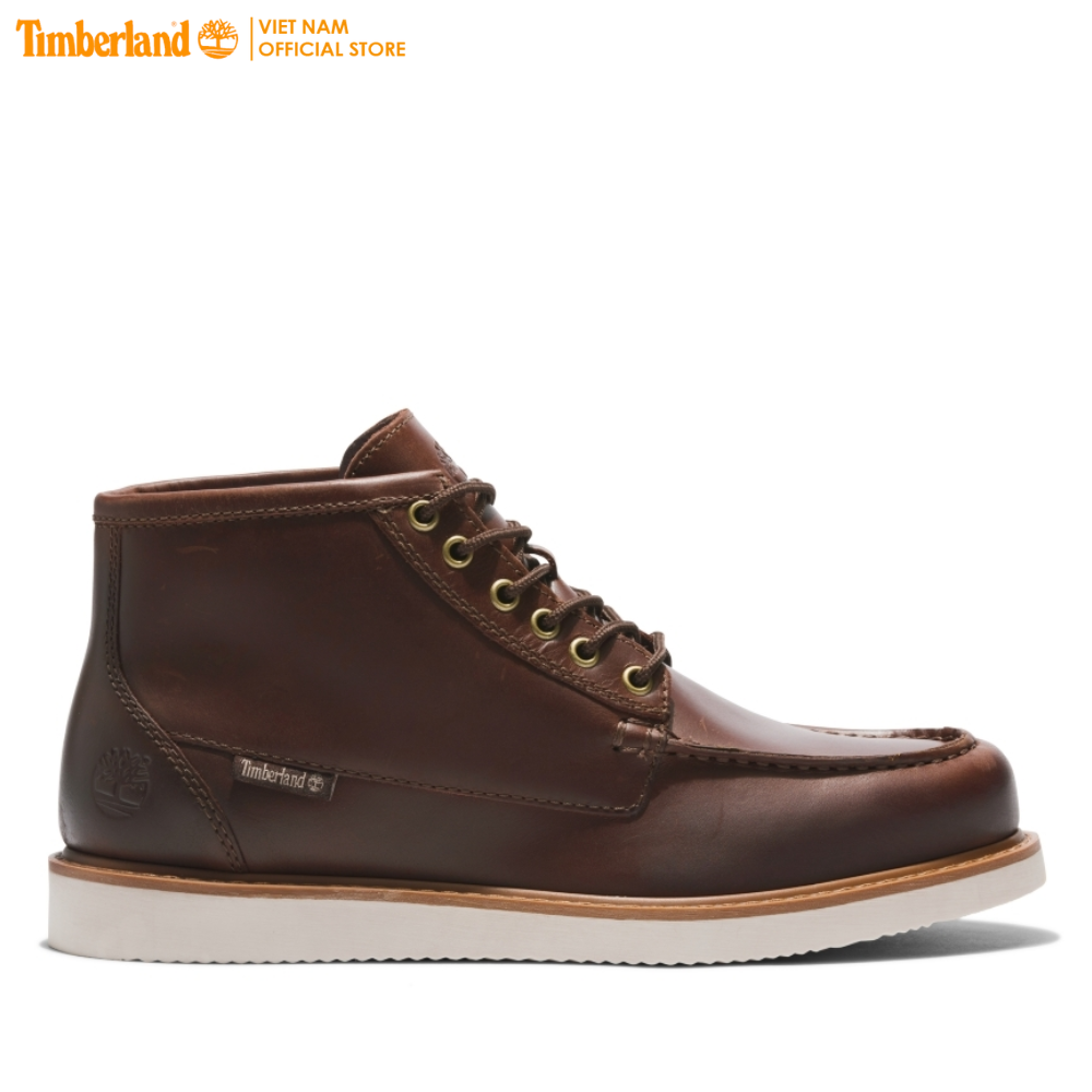 Timberland Giày Nam Newmarket II Boat Chukka Dk Brown Full Grain TB0A65ZF27
