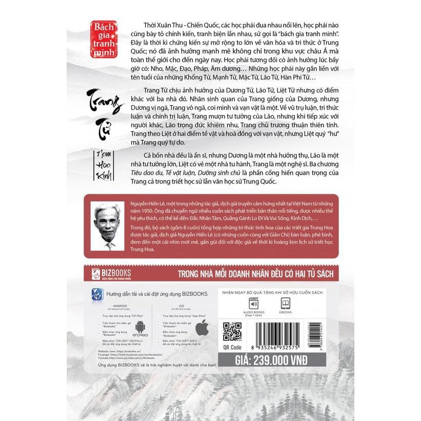 Sách - Trang Tử Nam Hoa kinh - Nguyễn Hiến Lê - MCBooks