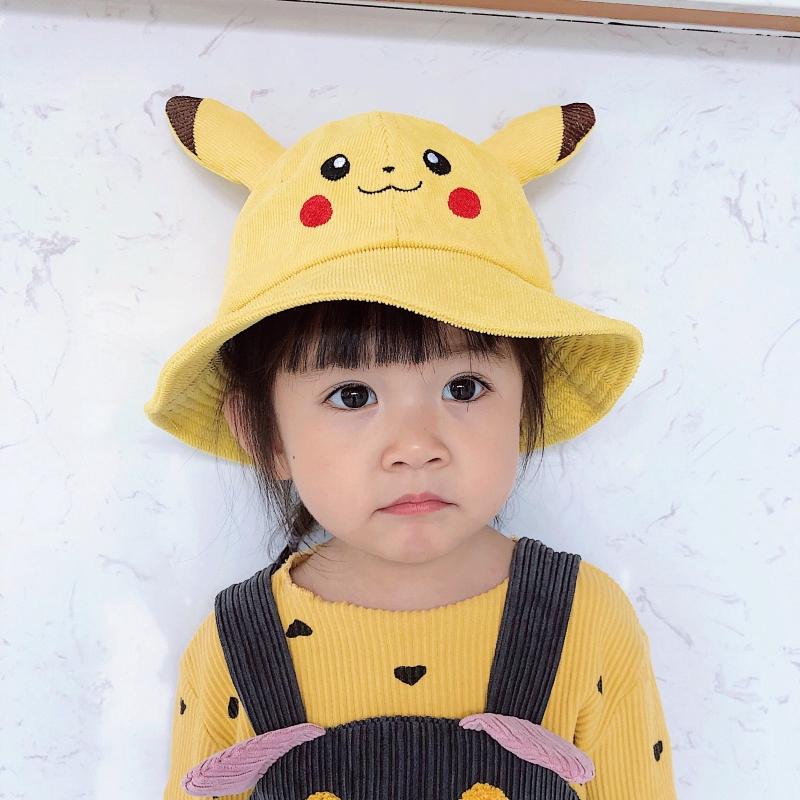 Mũ Vành PiKaChu Cho Bé Cực Yêu (2-5 Tuổi)