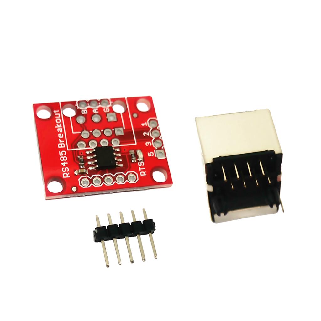 RS485 To TTL Module MAX485 RS485 Module 3.3V 5V + RJ-45 Connector