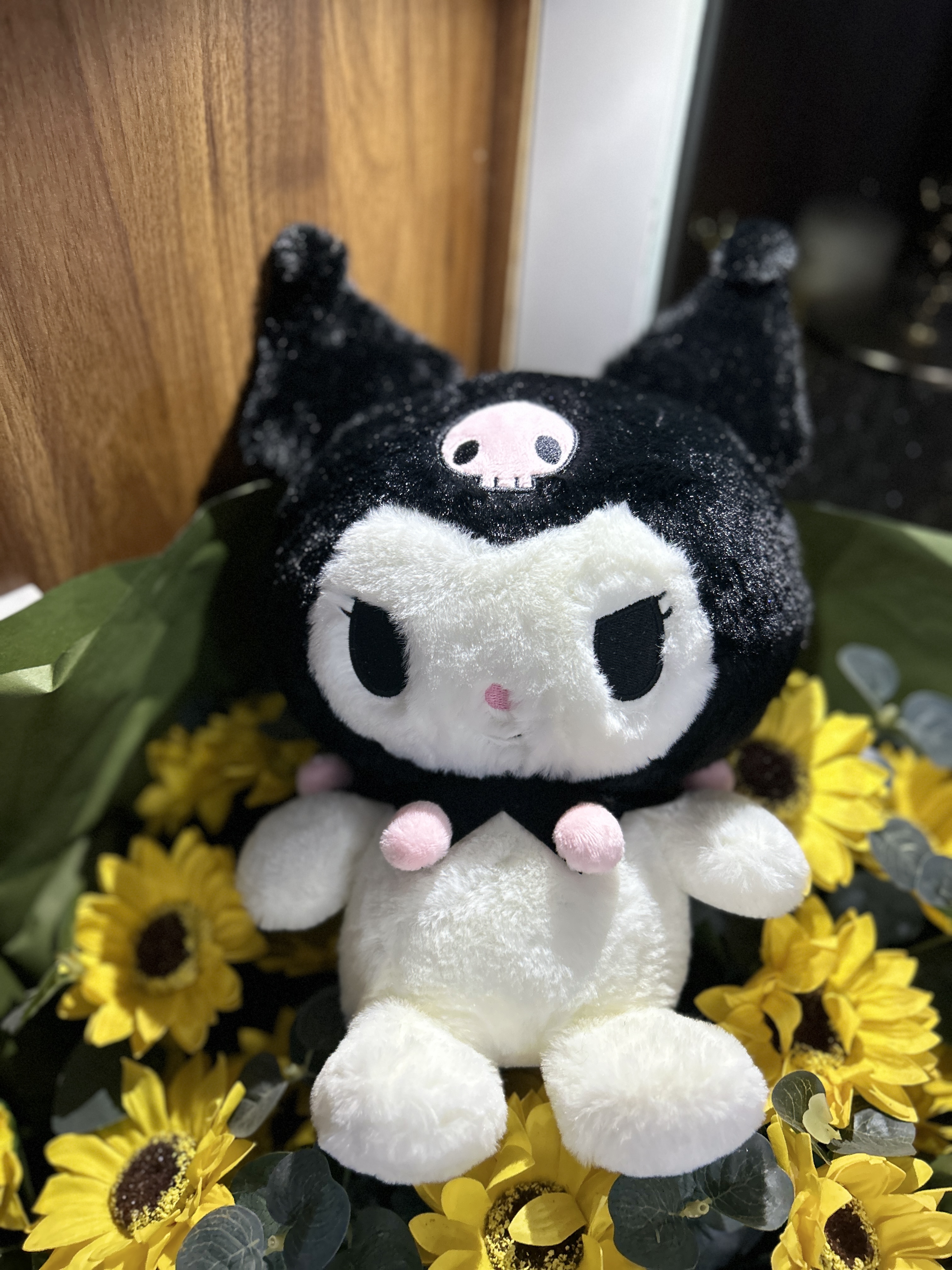 Gấu Bông Kuromi Size S Cho Bé Cao Cấp, Thú bông Kuromi cho bé, Gấu Bông Nhỏ, Gấu bông Cao Cấp Mềm Mịn Size 25x20cm, Quà tặng đáng yêu - Sản phẩm chính hãng, Phân phối bởi Teenbox.