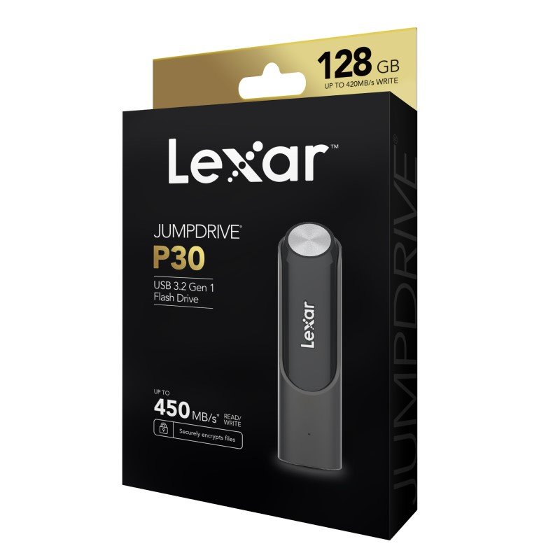 USB Lexar 128GB JumpDrive P30 USB 3.2 Gen 1 LJDP030128G-RNQNG | Hàng Chính Hãng