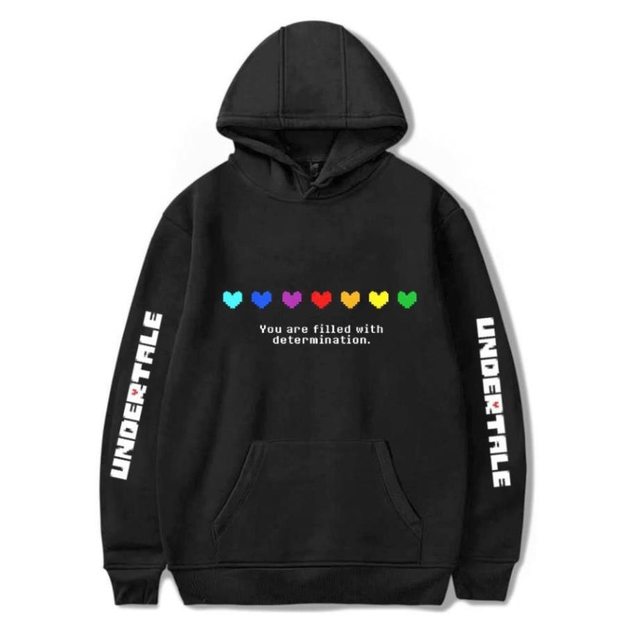 Mẫu áo Hoodie Undertale - You are Filled with Determination ngầu lòi cực HOT
