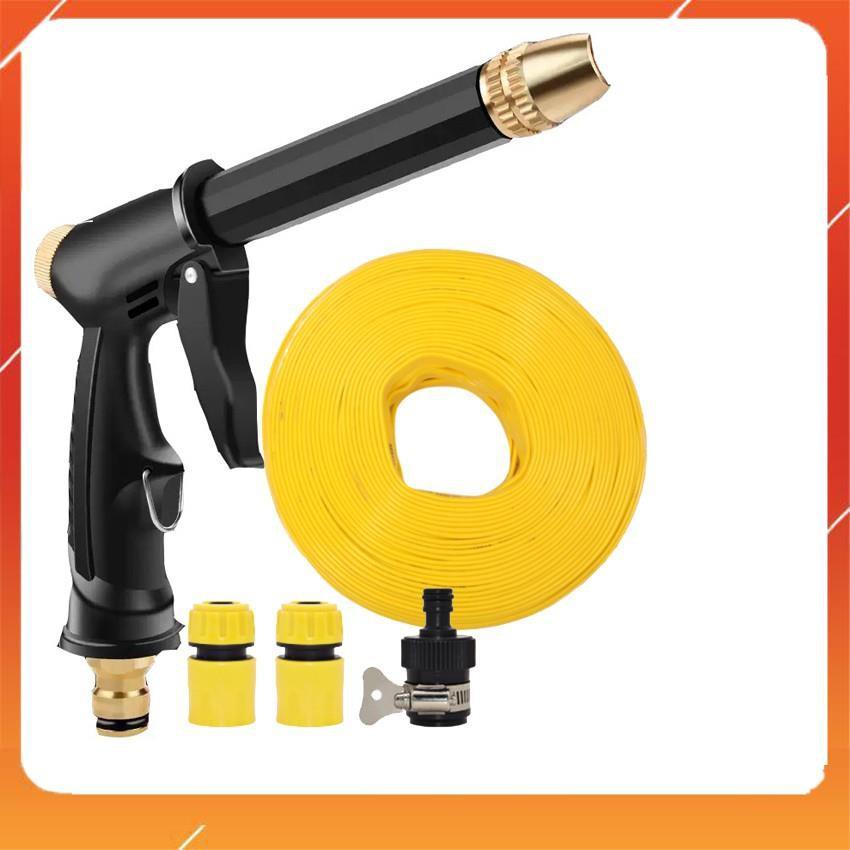 Bộ dây và vòi xịt rửa xe tưới cây tăng áp,vòi xịt rửa,vòi tưới cây 810-2621-1
