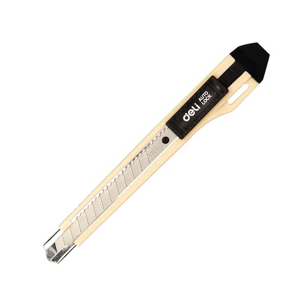 Bộ 2 Dao Rọc Giấy Nhỏ 2031 Mới + Hộp Giấy - Không Lưỡi Phụ - Deli WD10150