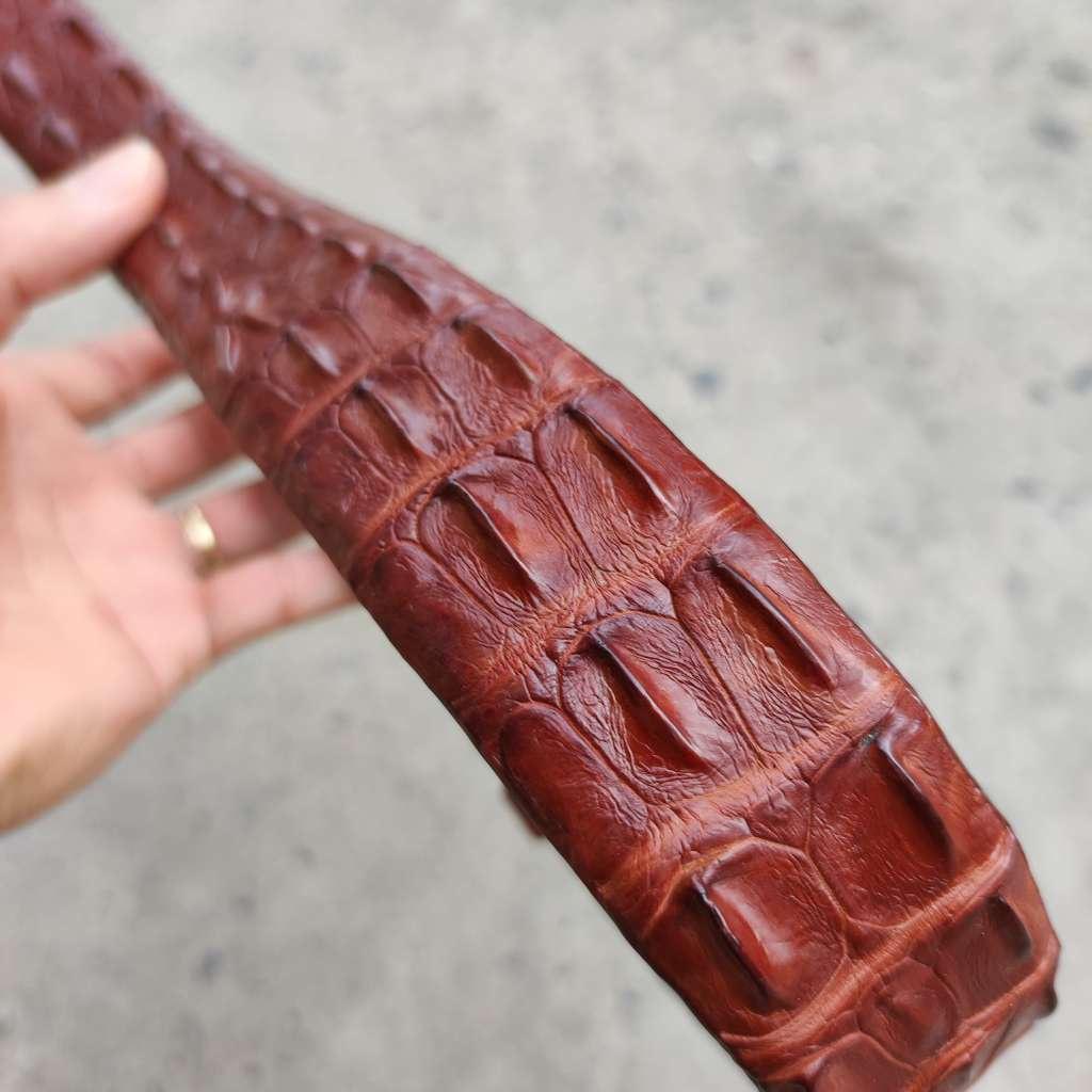 Thắt Lưng Nam Da Cá Sấu Liền Gai Lưng N31ND2