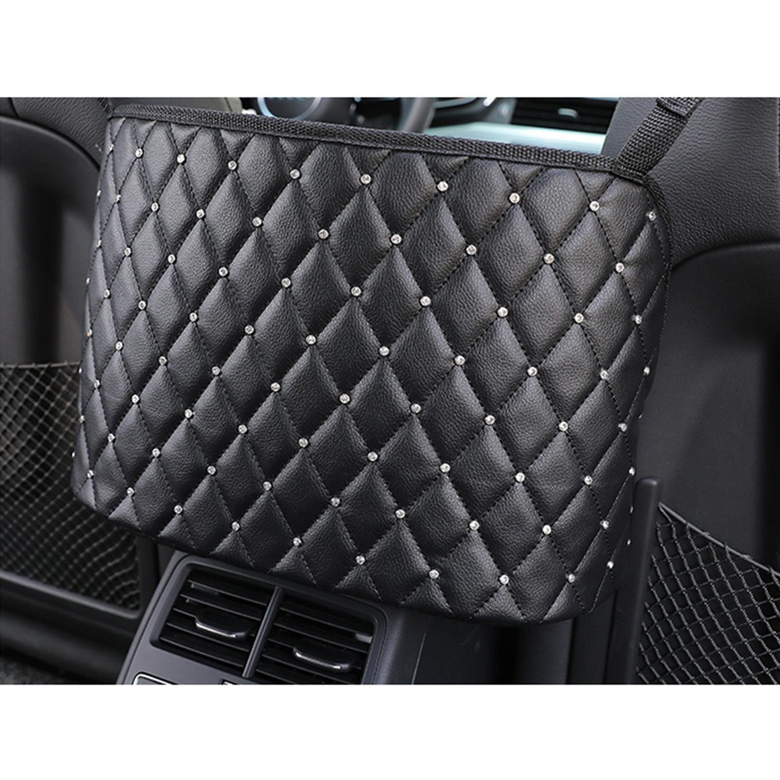 2 Packs Car Net Pocket Storage Bag Door Seat Side Back Holder Organizer Pouch