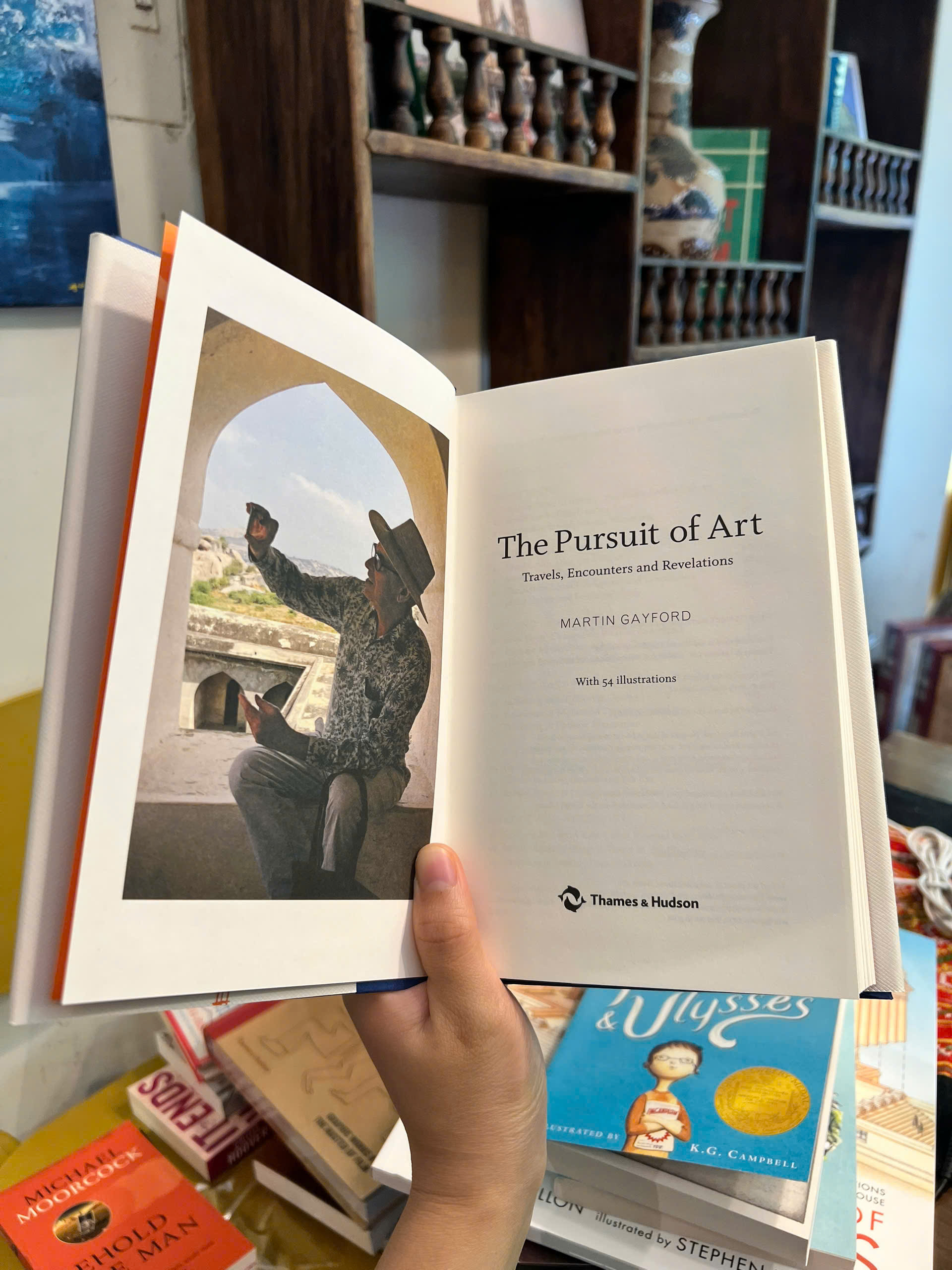 Sách - The Pursuit of Art: Travels, Encounters &amp; Revelations by Martin Gayford | Ngoại văn Bìa cứng