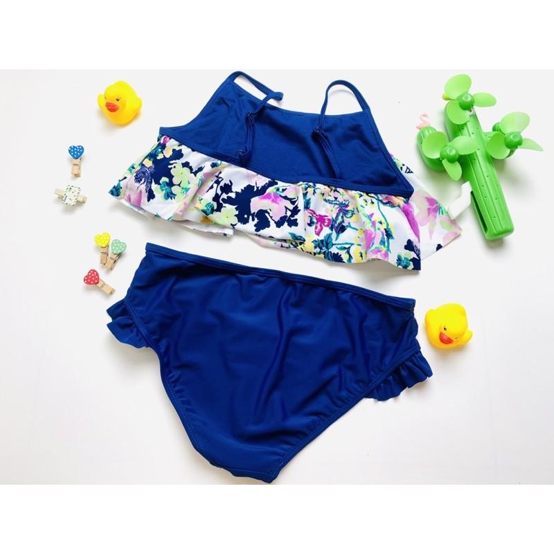 bikini bé gái (22-28 kg ) đồ bơi 2 mảnh bé gái -KellyWang
