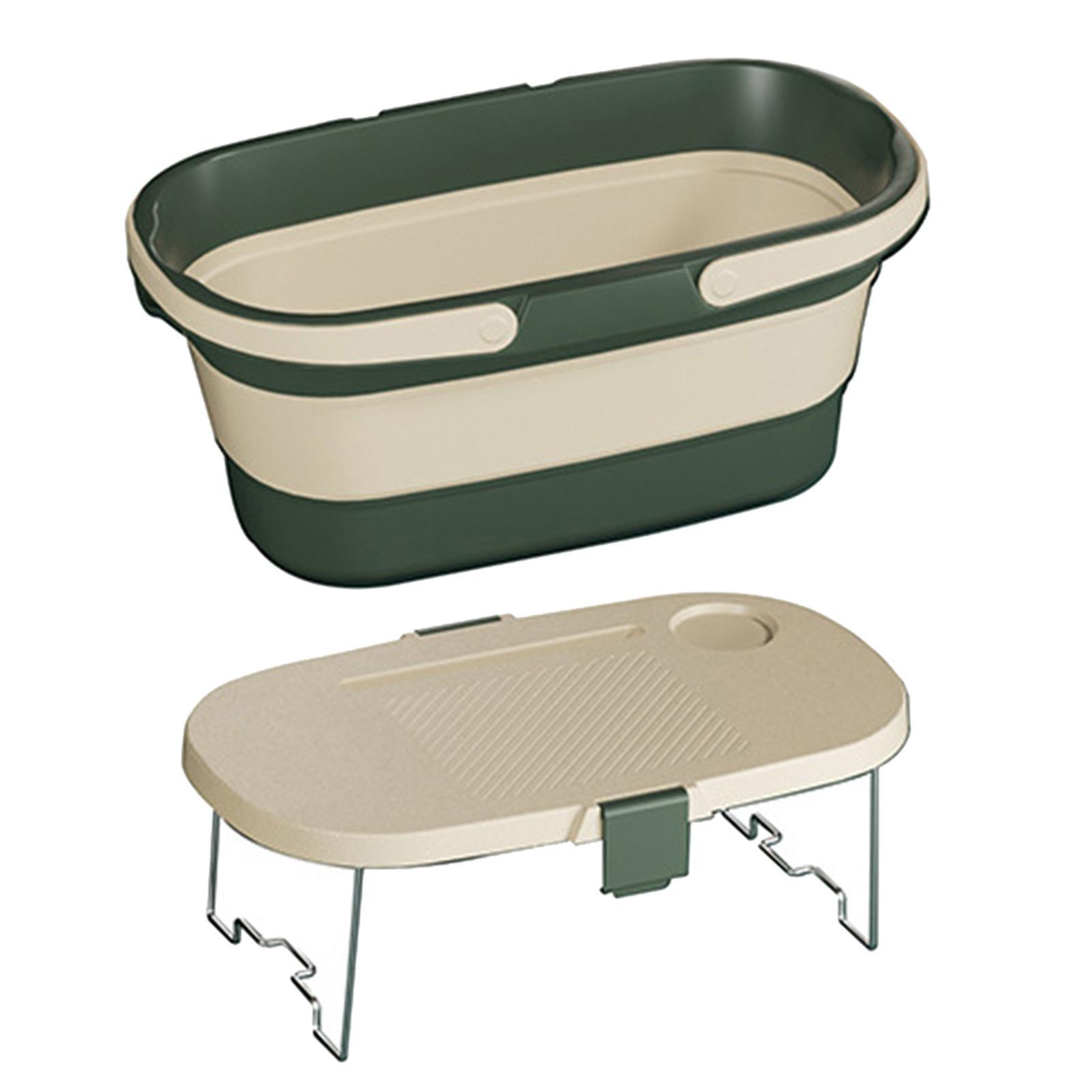 Collapsible Picnic Basket Large Capacity Storage Box Portable Storage Basket