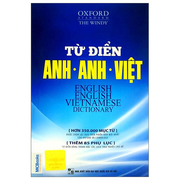 Từ Điển Anh - Anh - Việt (350.000 Từ)