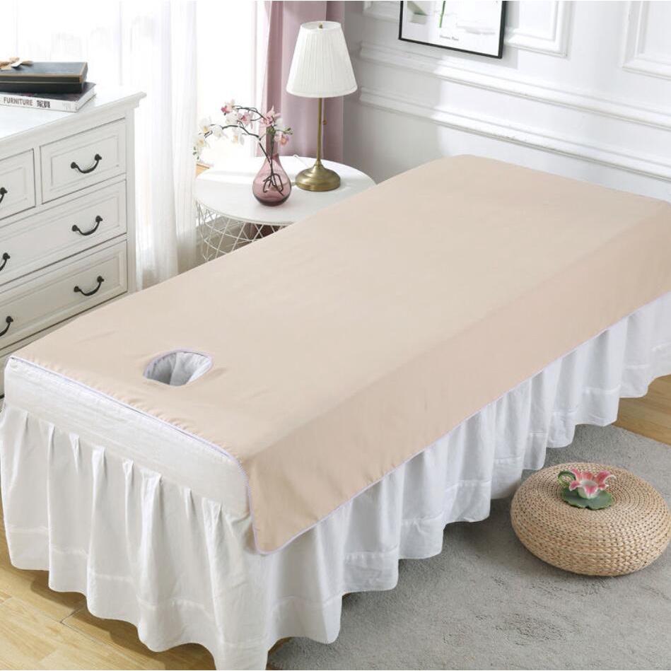 Ga Trải Giường Mát Xa Mềm Mại Chống Nhăn Màu Trơn Cho Salon