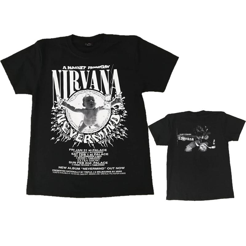 Áo Rock band tee: áo phông 100% cottong - hàng Thái Lan - Nirvana TDM 1739