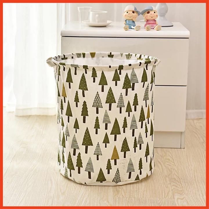 Giỏ Đựng Đồ, Sọt Vải Đựng Quần Áo Phong cách Nhật Bản 30 x 45 cm