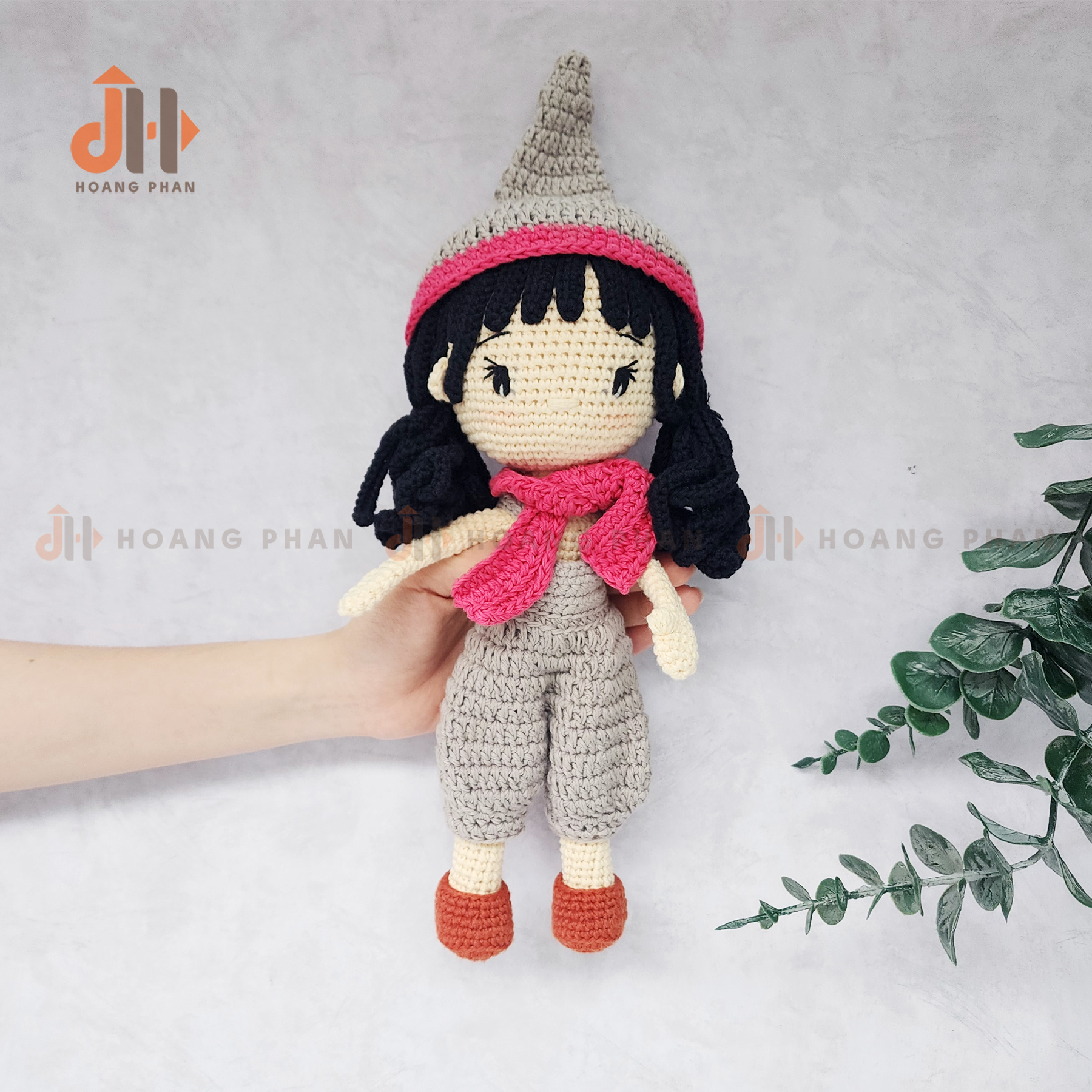 Búp bê móc len - Cô nàng Malala - Phiên bản 03