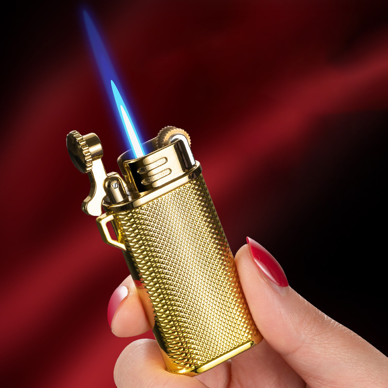 Bật Lửa Khè Rãnh Tay Chief Vân Kim Cương – Xài Gas