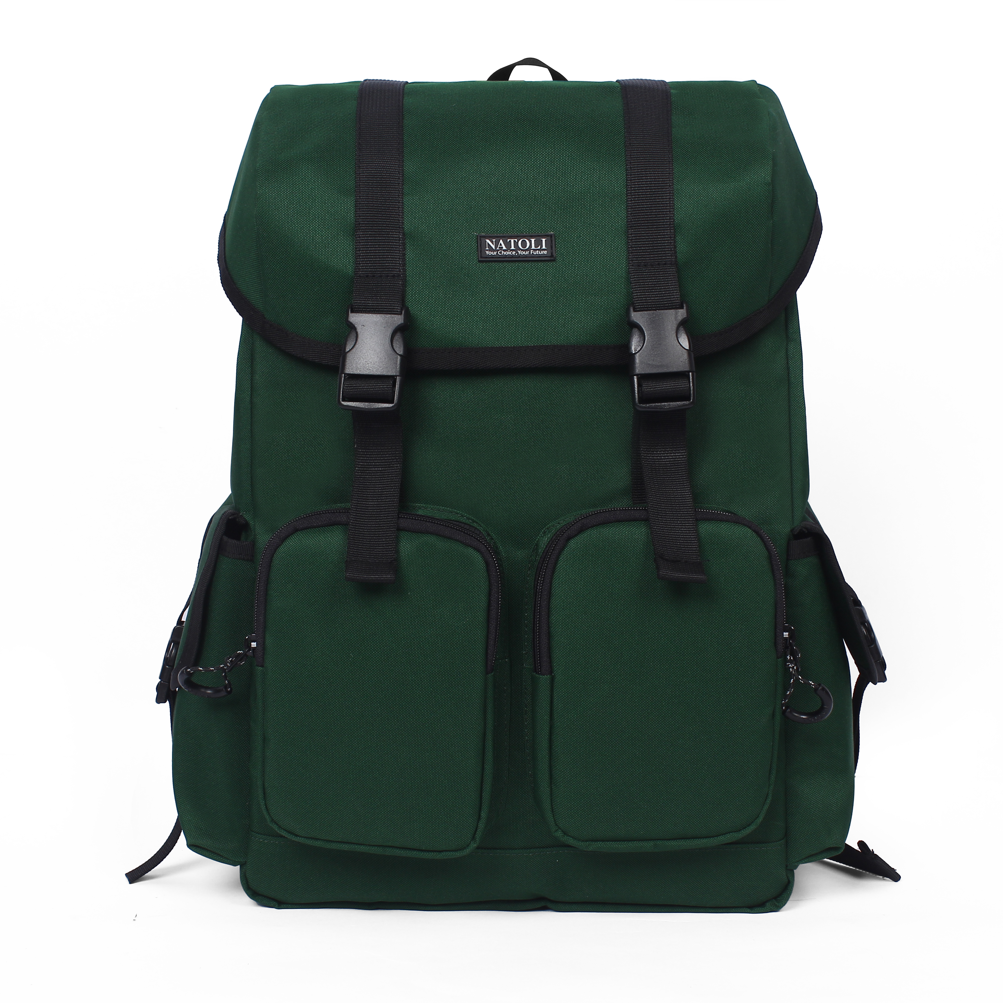 Balo du lịch Thương hiệu NATOLI BST WOLFY BACKPACK B7 nhiều ngăn kháng nước cao cấp