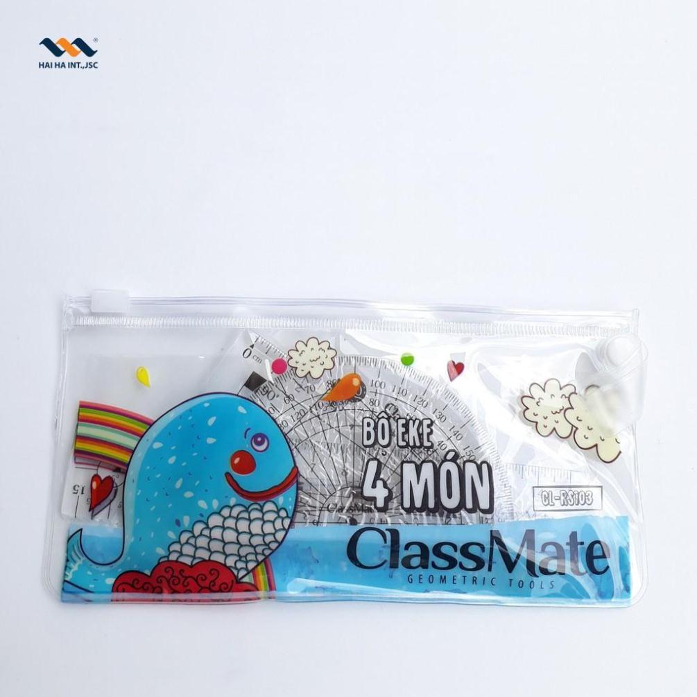 Bộ thước 4 món CLASSMATE CL-RS103