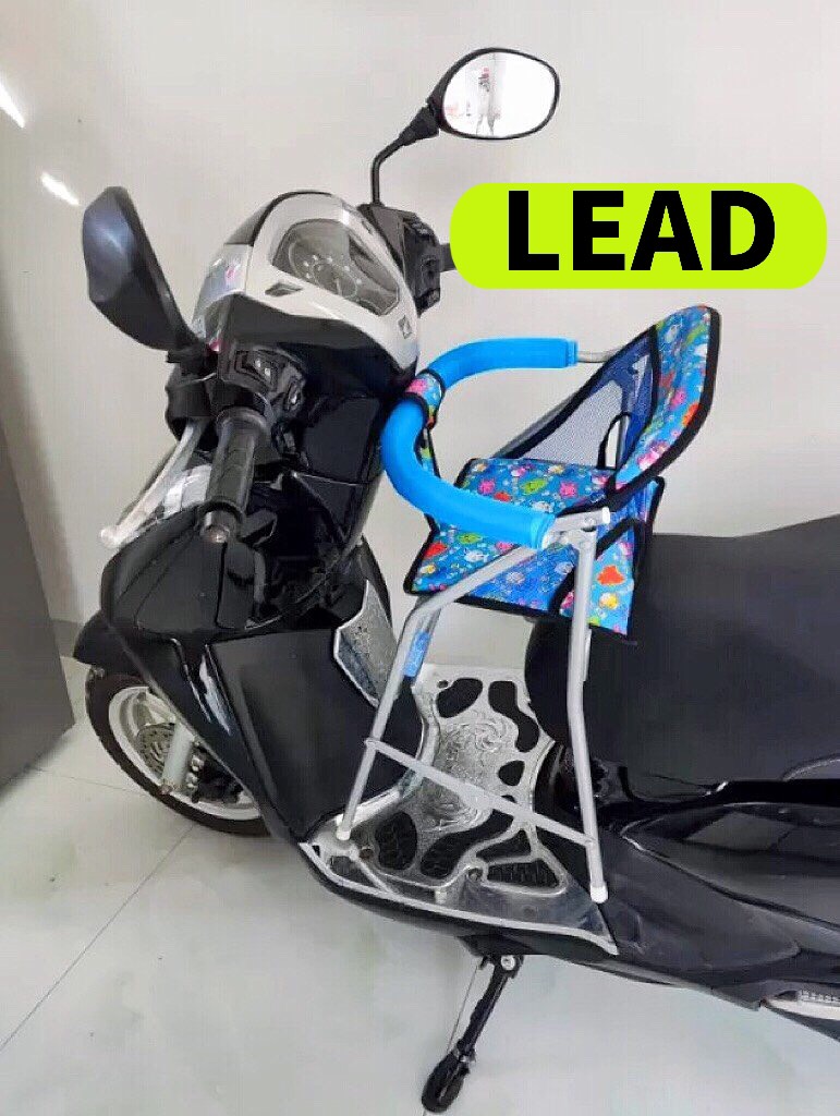 Ghế đi xe lead , scr , acruzo , shark , GHẾ GA XẾP SẮT SƠN TĨNH ĐIỆN