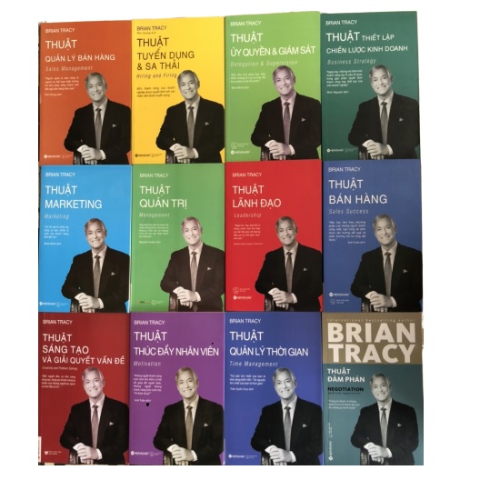 Bộ Sách Brian Tracy - Dành Cho Nhà Lãnh Đạo (Bộ 12 Cuốn)