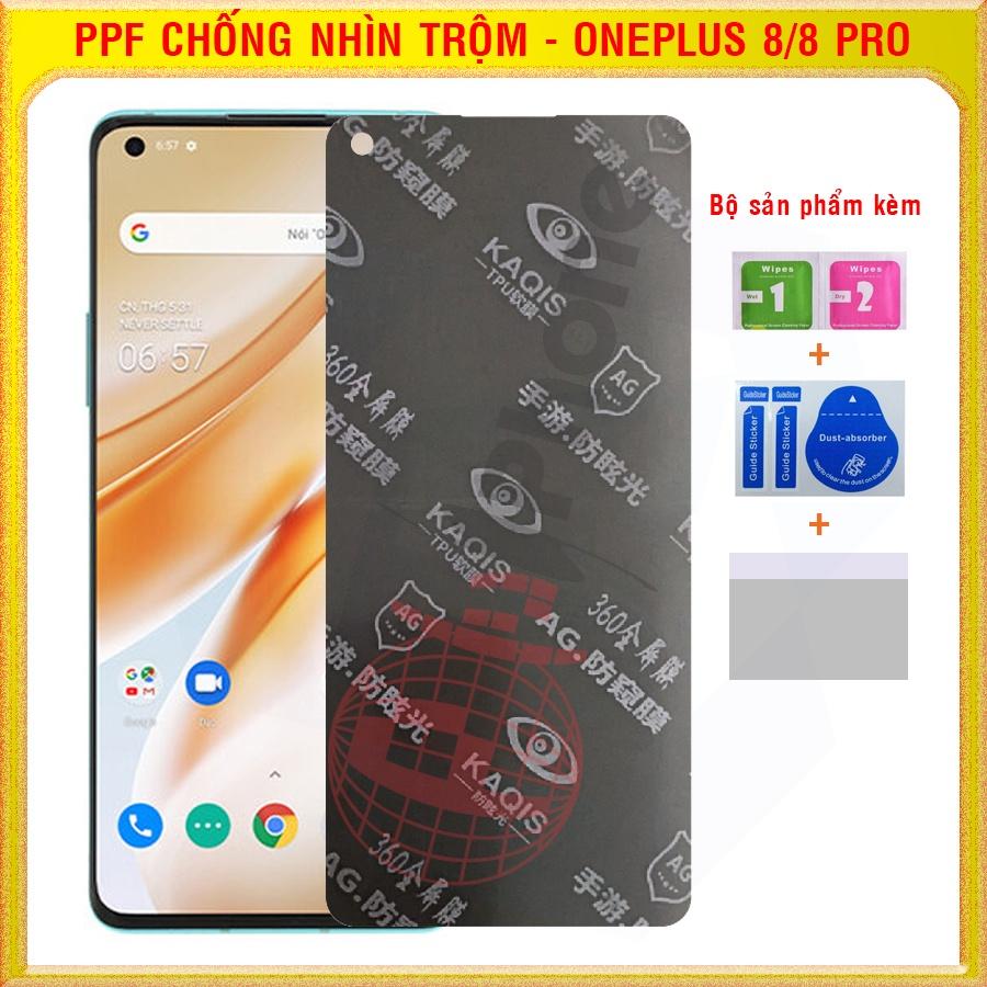 Dán dẻo PPF chống nhìn trộm cho OnePlus 8, 8 Pro