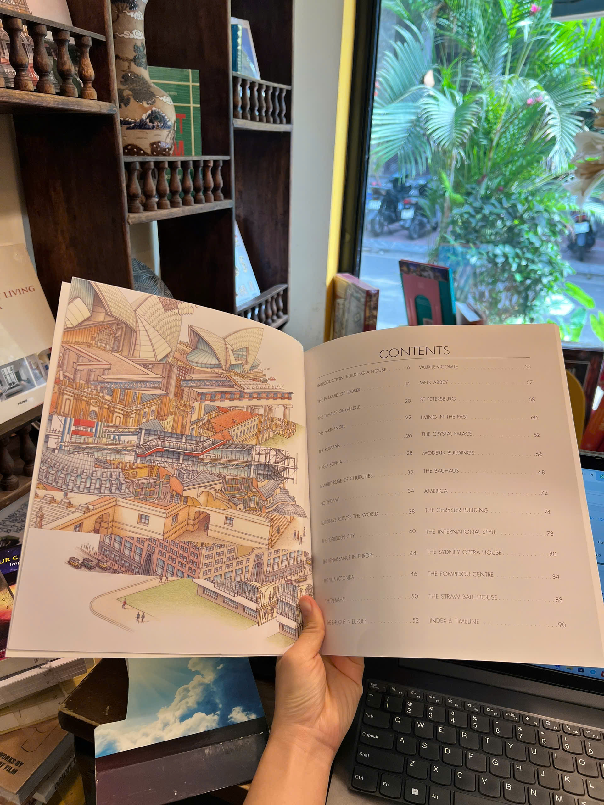 Sách - The Story Of Buildings by Stephen Biesty | Architecture / Ngoại văn Nhập khẩu / Kiến trúc