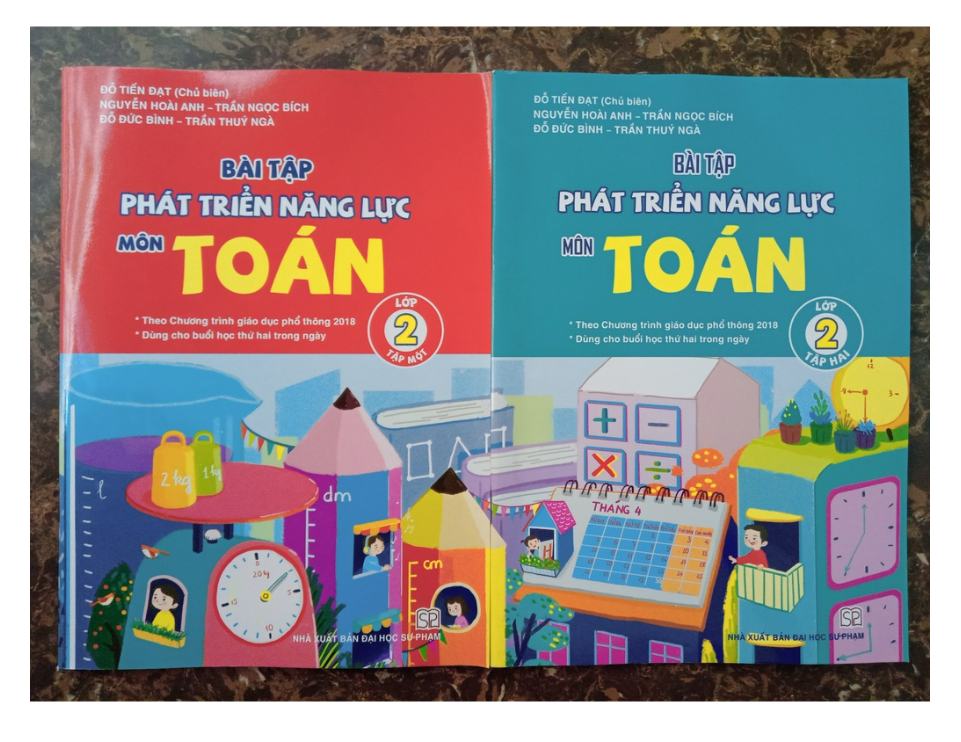 Sách - Bài tập phát triển năng lực môn Toán lớp 2 tập 2 (Dành cho bộ sách cánh diều)