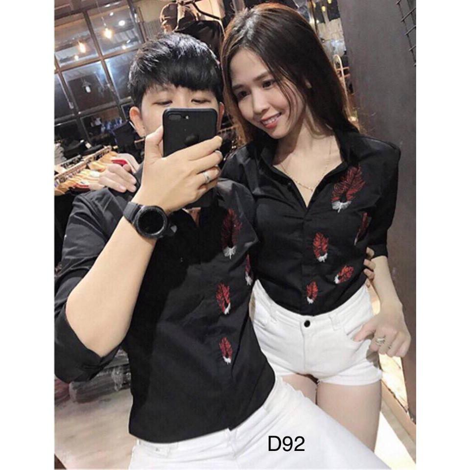 Áo sơ mi đôi tình yêu