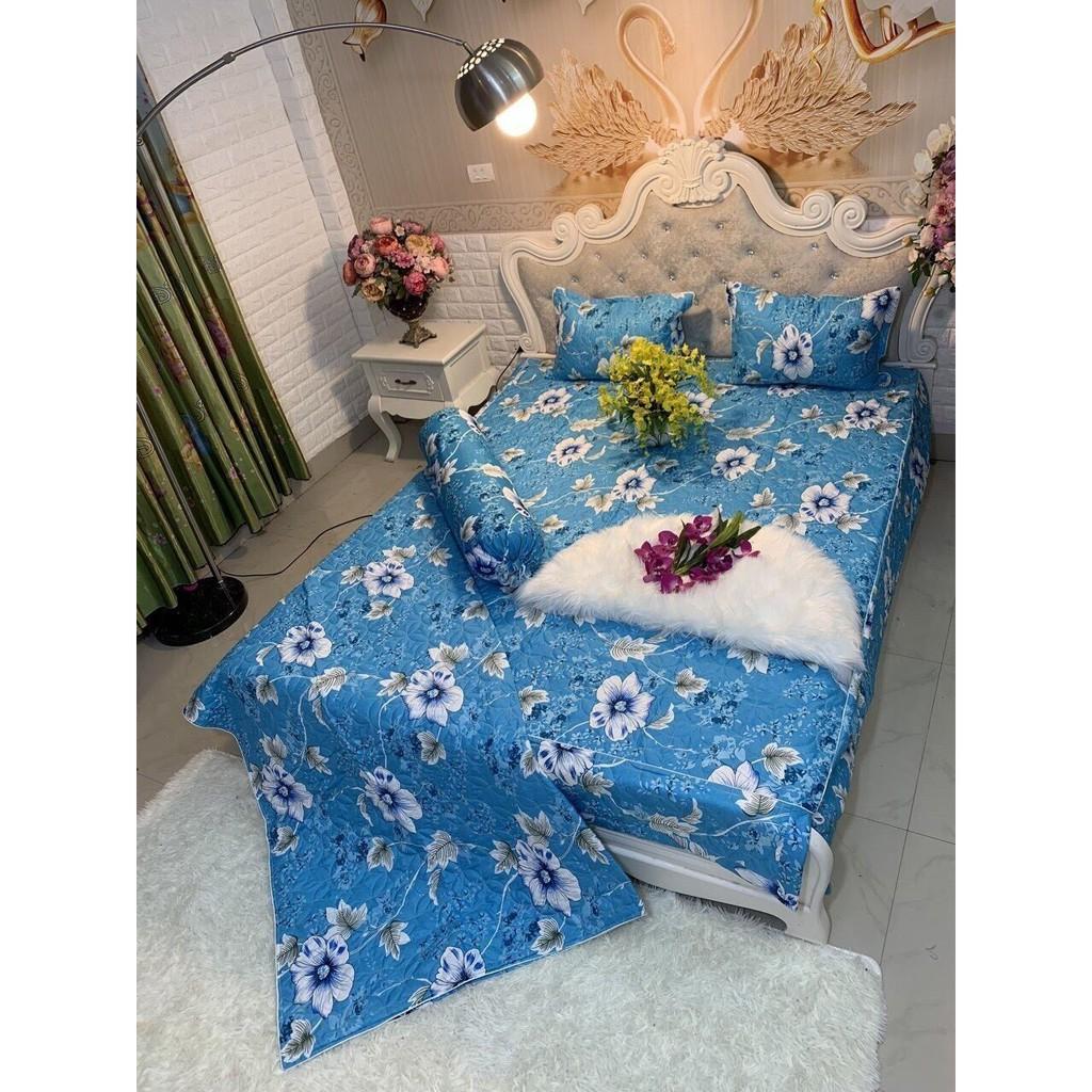 Bộ chăn ga gối phủ trần bông
