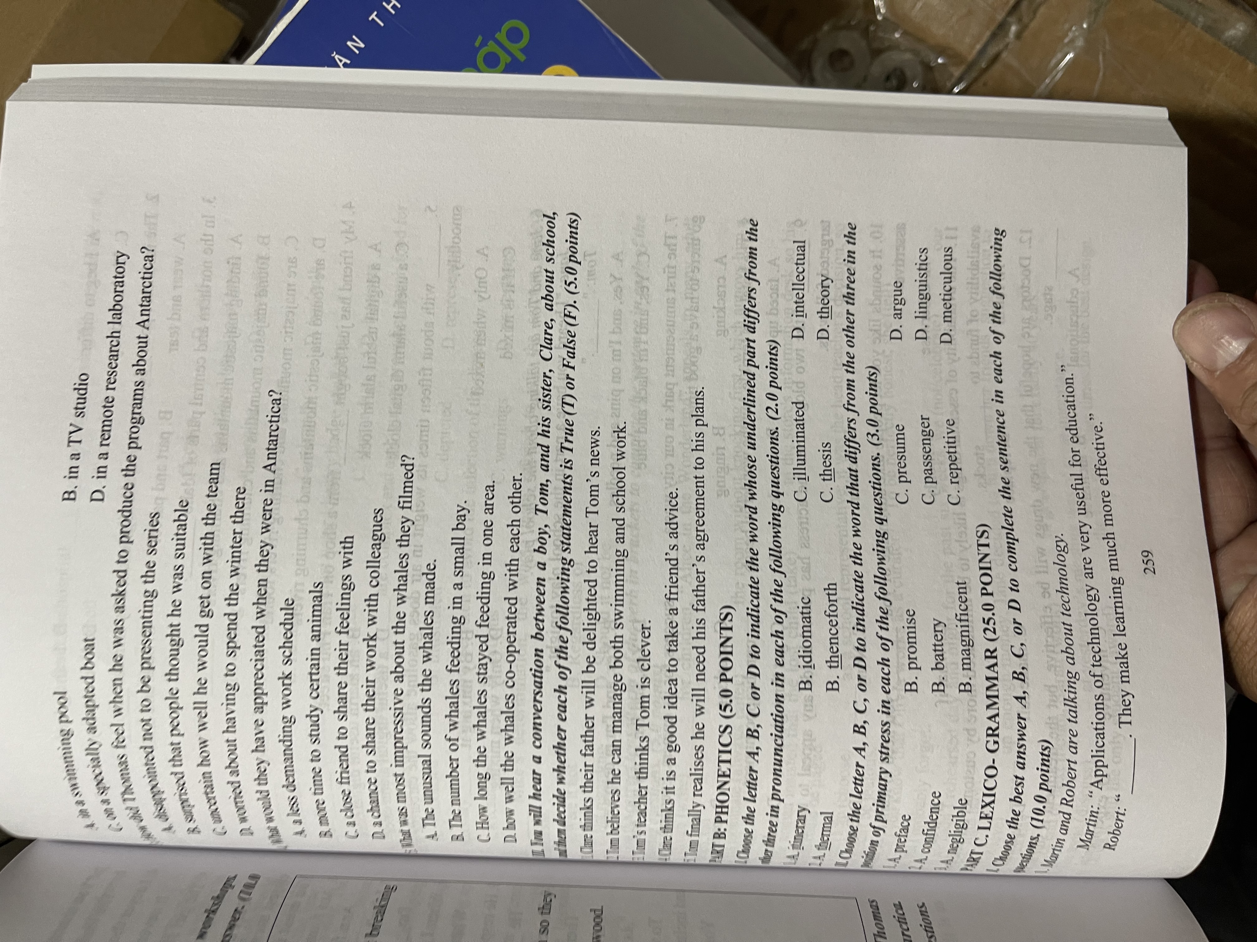 tuyển chọn đề thi học sinh giỏi 9 và thi vào lớp 10 chuyên môn tiếng anh