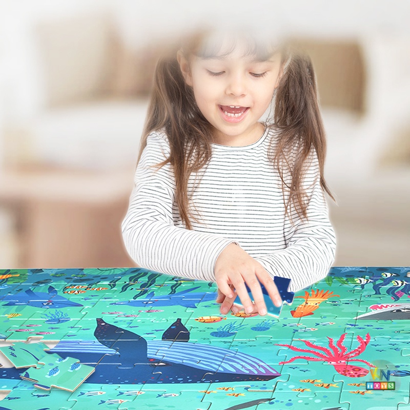 Đồ Chơi Ghép Hình Mideer Puzzle MD3110 – Đại Dương Tuyệt Diệu – Wonderful Ocean