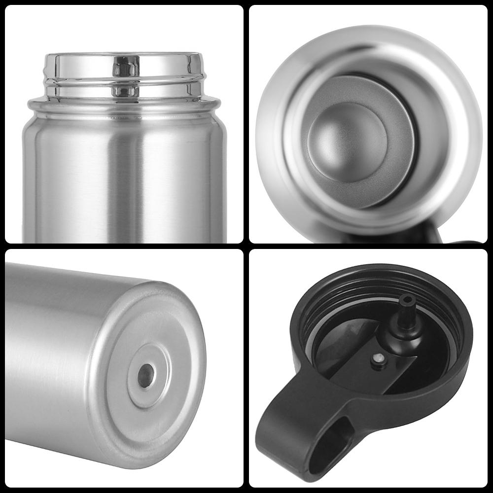 Portable Lifting Sports Water Bottle Vacuum Insulated Stainless Steel Double Wall with Leakproof Lids
